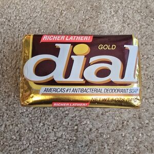 Vintage Dial Gold Deodorant Soap  5oz